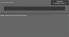 Desktop Screenshot of gooddownloader.com